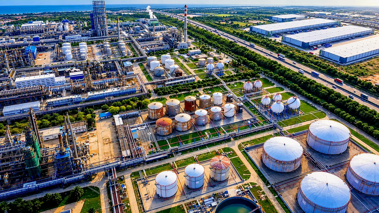 Drone Crash Causes Leak at Libya’s Zawia Refinery, Situation Under Control Drone crash at Libya's Zawia refinery