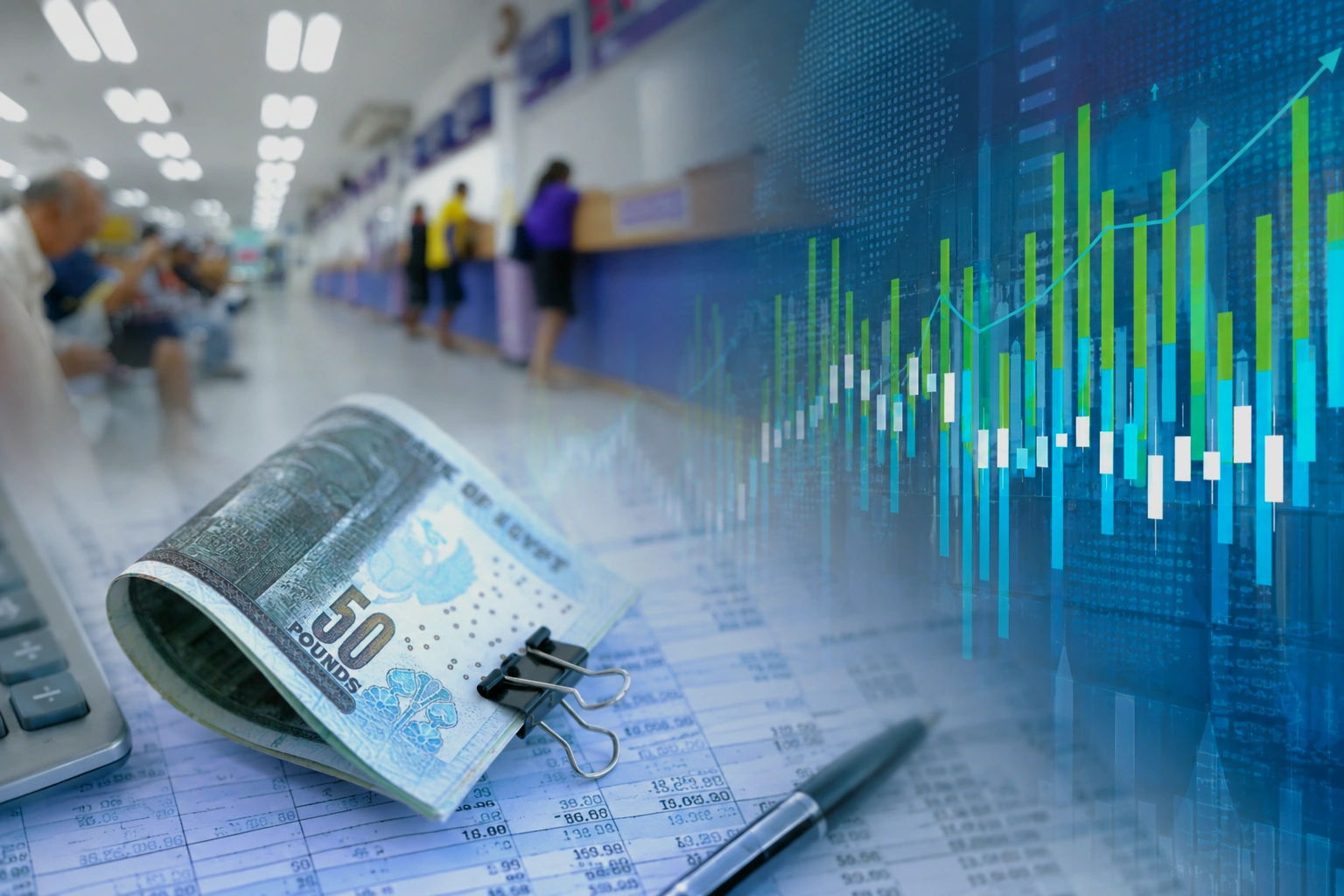Egyptian Gulf Bank financial results illustration