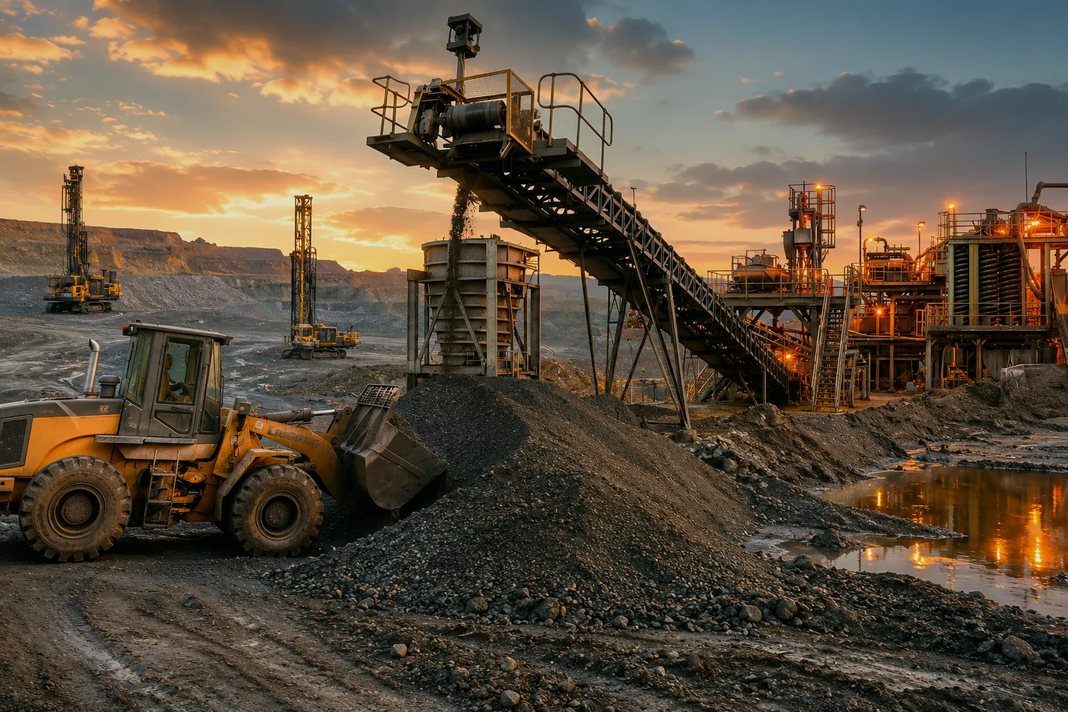 Merafe Resources Half-Year Profit Surges 64% as Chrome Prices Rise Graphic representing Merafe Resources and chrome production