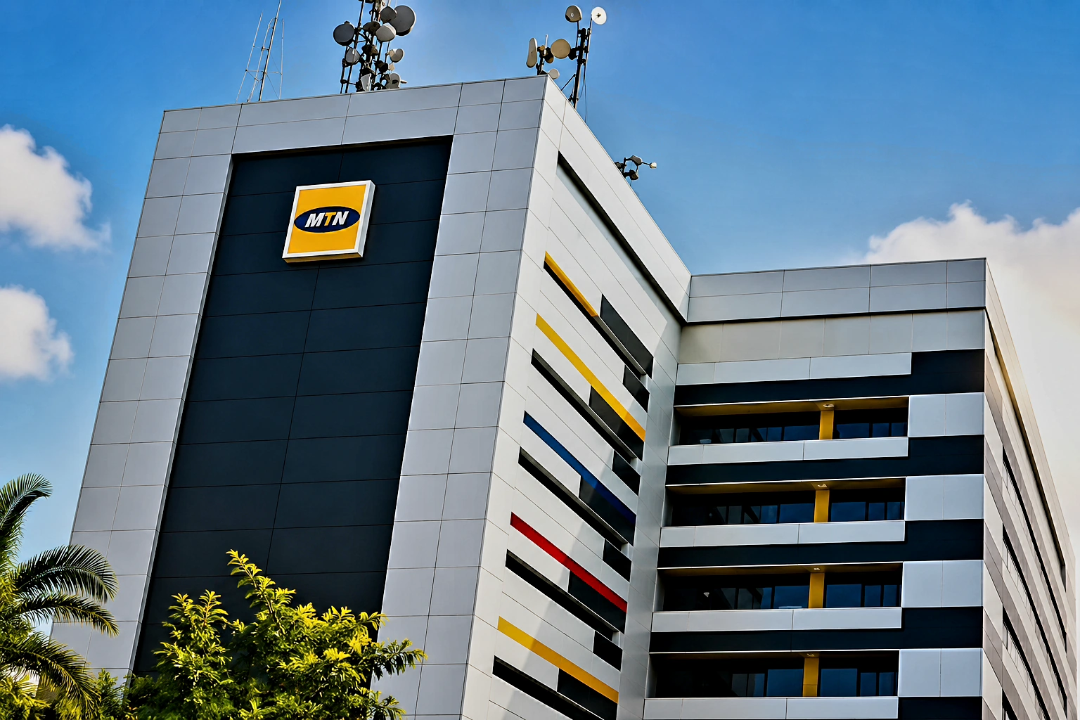 MTN Seeks Investors for $1.1 Billion IHS Nigeria Stake Telecommunications tower infrastructure
