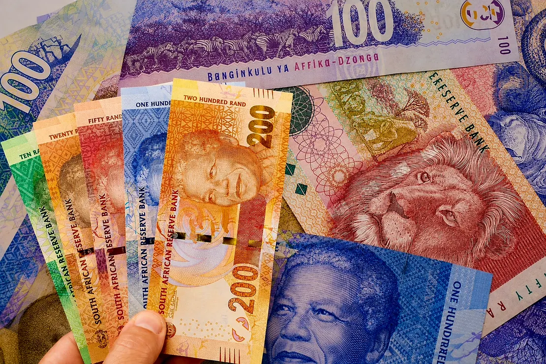 South African Rand Steadies Ahead of Producer Inflation Data Image illustrating the South African rand