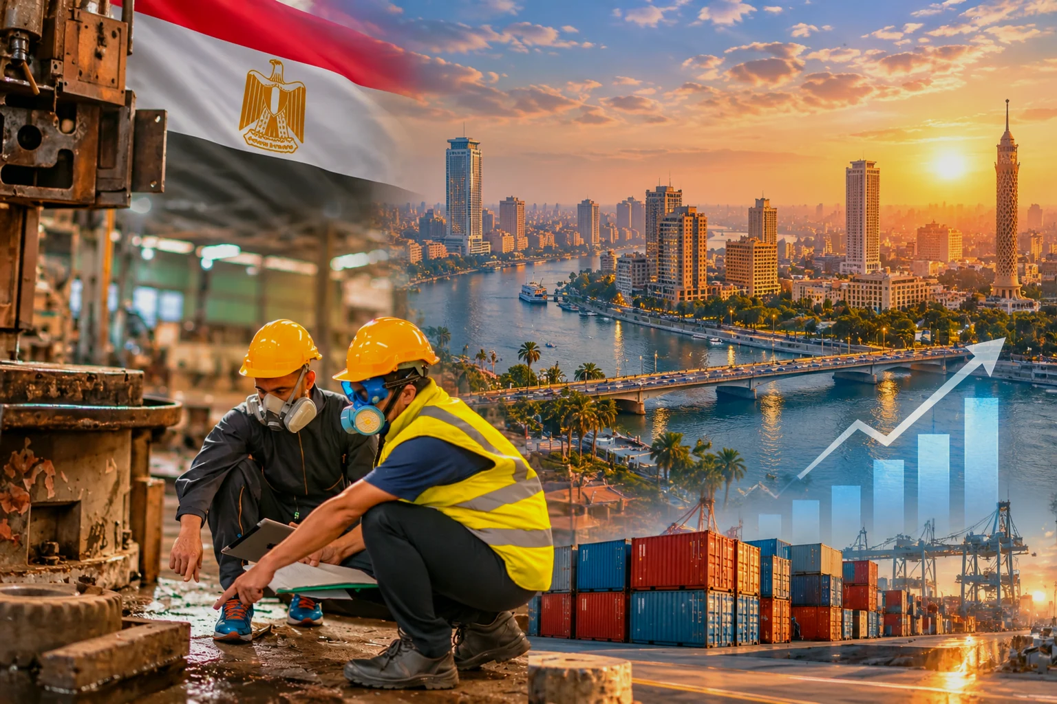 Image accompanying Egypt’s non-oil private sector PMI report